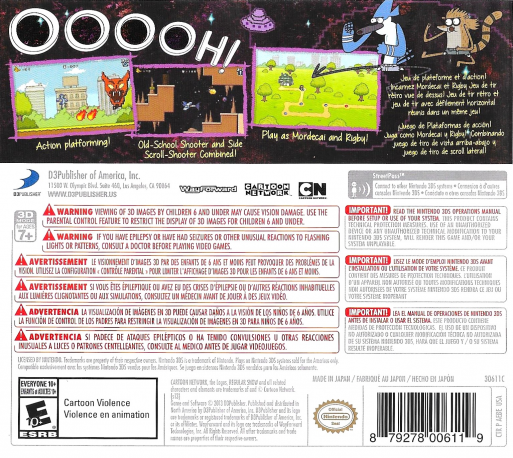 Regular Show: Mordecai and Rigby in 8-Bit Land - Dos