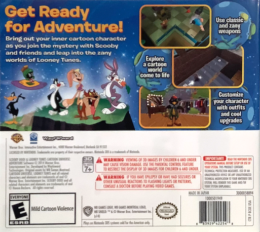 Scooby-Doo! & Looney Tunes Cartoon Universe: Adventure - Dos