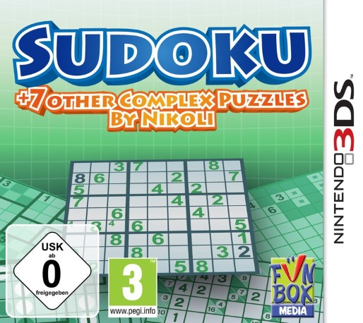 Sudoku + 7 Other Complex Puzzles by Nikoli