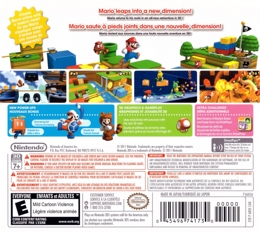 Super Mario 3D Land - Dos