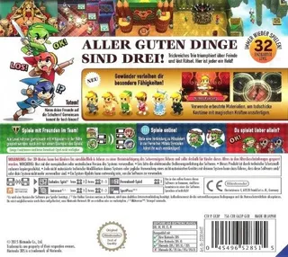 The Legend of Zelda : Tri Force Heroes dos