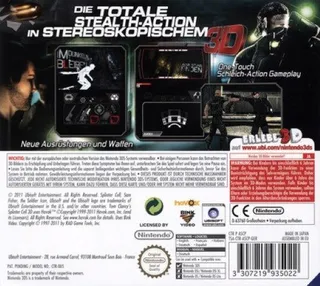 Tom Clancy's Splinter Cell 3d dos