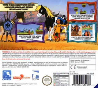 YAKARI : Le Mystère de Quatre-Saisons dos
