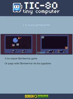 2 Player Bomberman - Dos