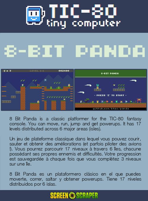 8 Bit Panda - Dos