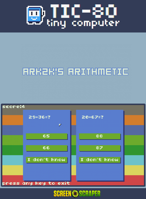 Ark2ks Arithmetic