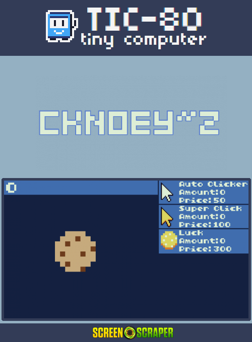 Cookie Clicker the First Version