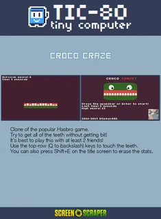 Croco Craze - Dos