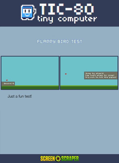 Flappy Bird Test - Dos