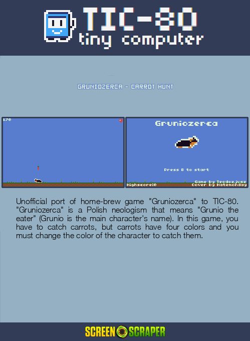 Gruniozerca - Carrot Hunt - Dos