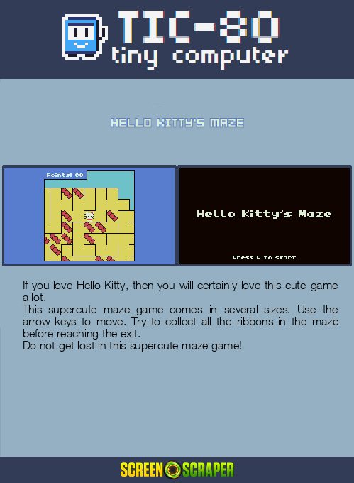 Hello Kitty's Maze - Dos