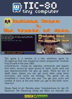 Indiana Jones 1 dos