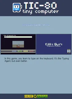 Kitty Guys Keyboard Training - Dos