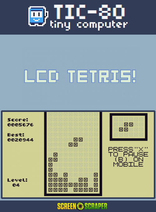 Lcd Tetris