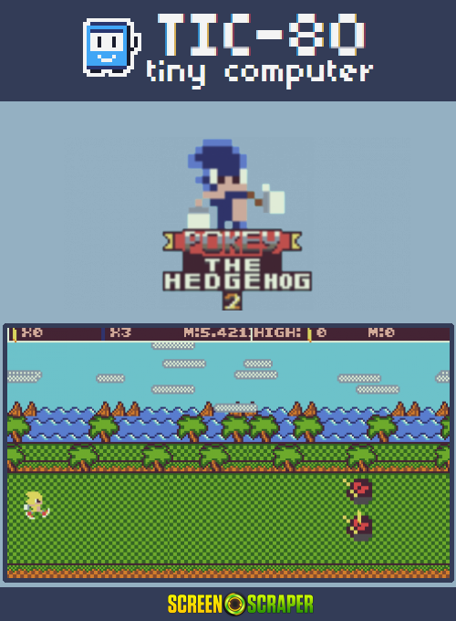 Pokey the Golden Hedgehog 2 Alpha 2