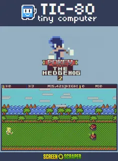 Pokey the Golden Hedgehog 2 Alpha 2