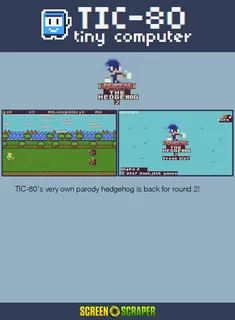 Pokey the Golden Hedgehog 2 Alpha 2 dos