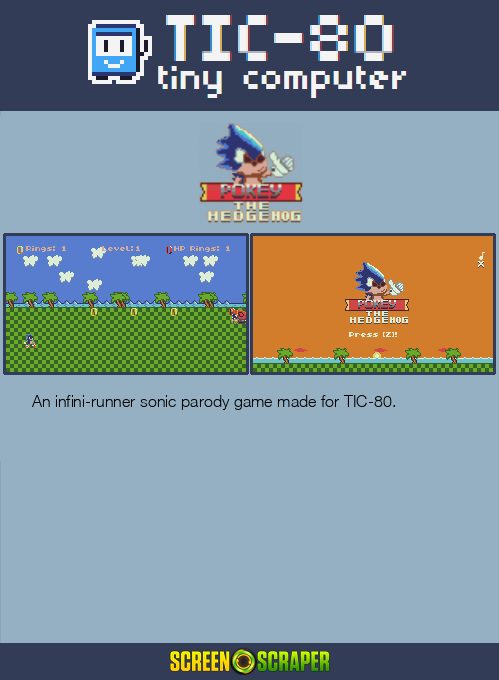 Pokey The Hedgehog - Dos
