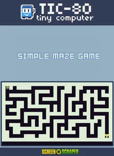 Simple Maze Game