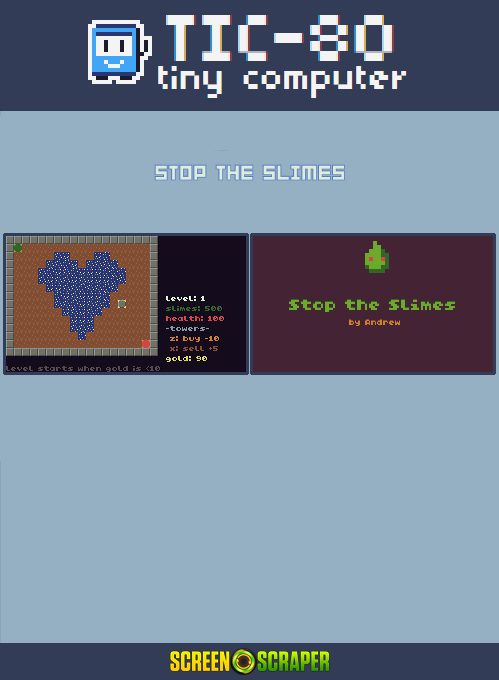 Stop The Slimes - Dos