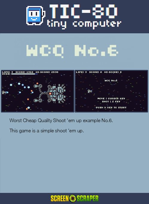 WCQ No.6 - Dos