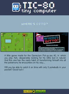 Wheres Ditto dos