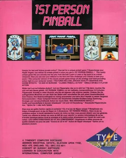 1st Person Pinball dos