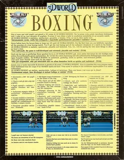 3d World Boxing dos