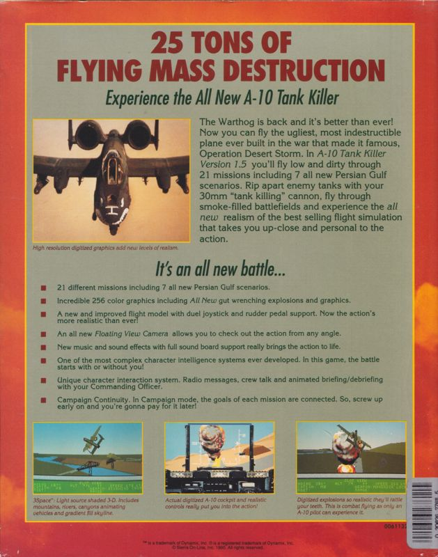 A-10 Tank Killer - Dos