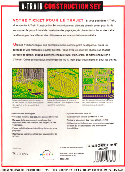 A-Train Construction Set - Dos