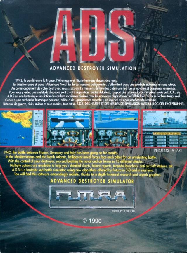 ADS - Advanced Destroyer Simulator - Dos