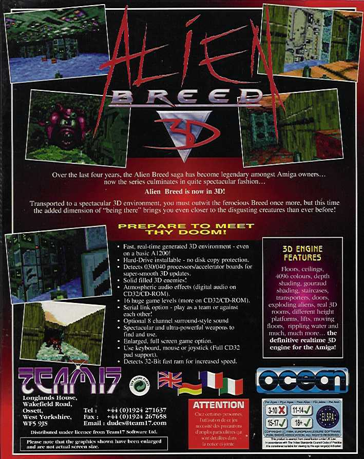 Alien Breed 3D - Dos