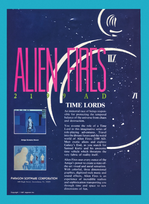 Alien Fires 2199 AD - Dos