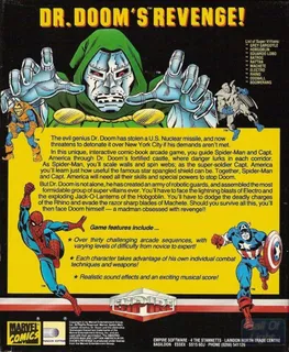 The Amazing Spider-man And Captain America In Dr. Doom's Revenge! dos