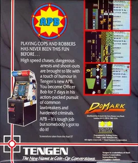 APB - All Points Bulletin & Xybots dos