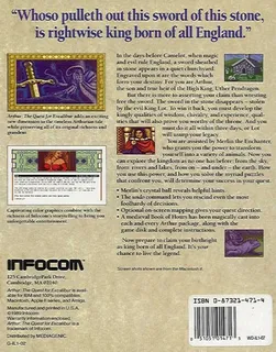 Arthur - The Quest For Excalibur dos