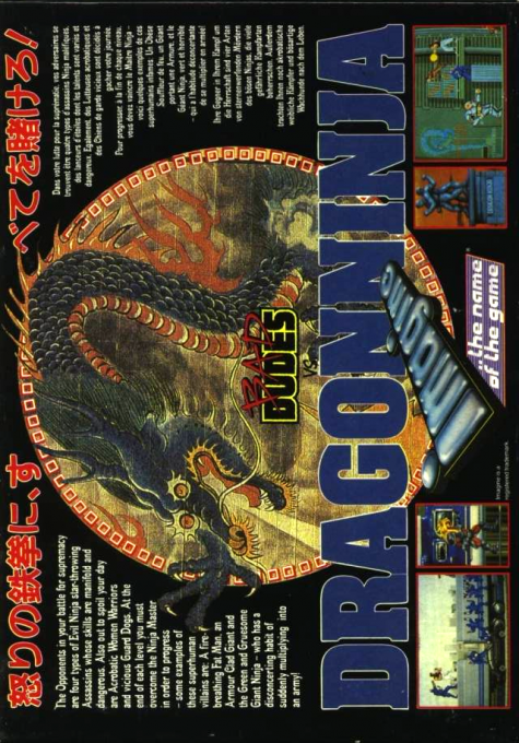 Bad Dudes Vs Dragon Ninja - Dos