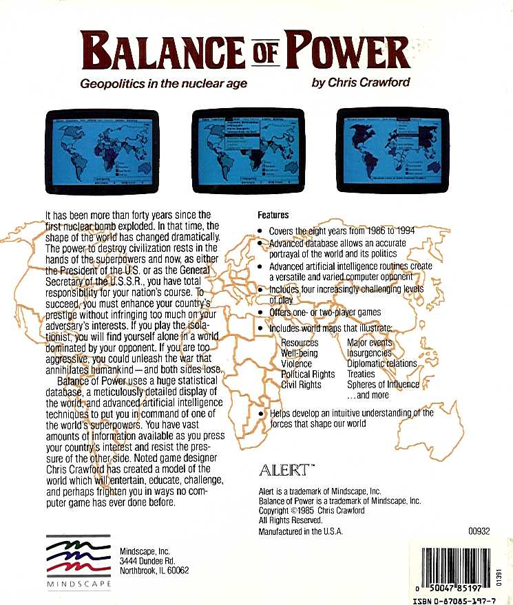 Balance of Power - Geopolitics in the Nuclear Age - Dos