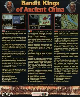 Bandit Kings Of Ancient China dos