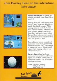 Barney Bear Goes To Space dos
