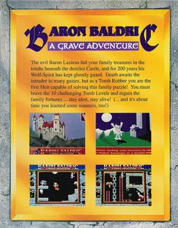 Baron Baldric - A Grave Adventure dos