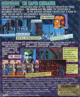 Batman - The Caped Crusader dos