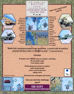 Battle Isle - Scenario Disk Volume 1 - Air-Land-Sea Strategy dos