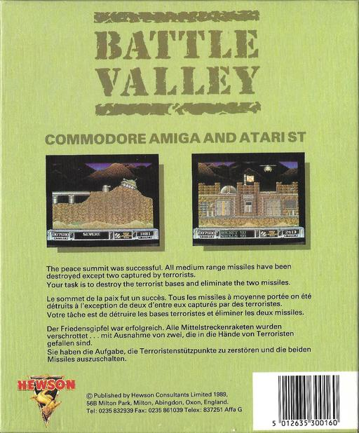 Battle Valley - Dos