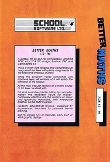 Better Maths dos