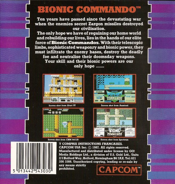 Bionic Commando - Dos