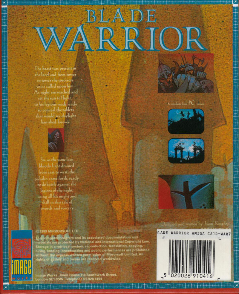 Blade Warrior - Dos