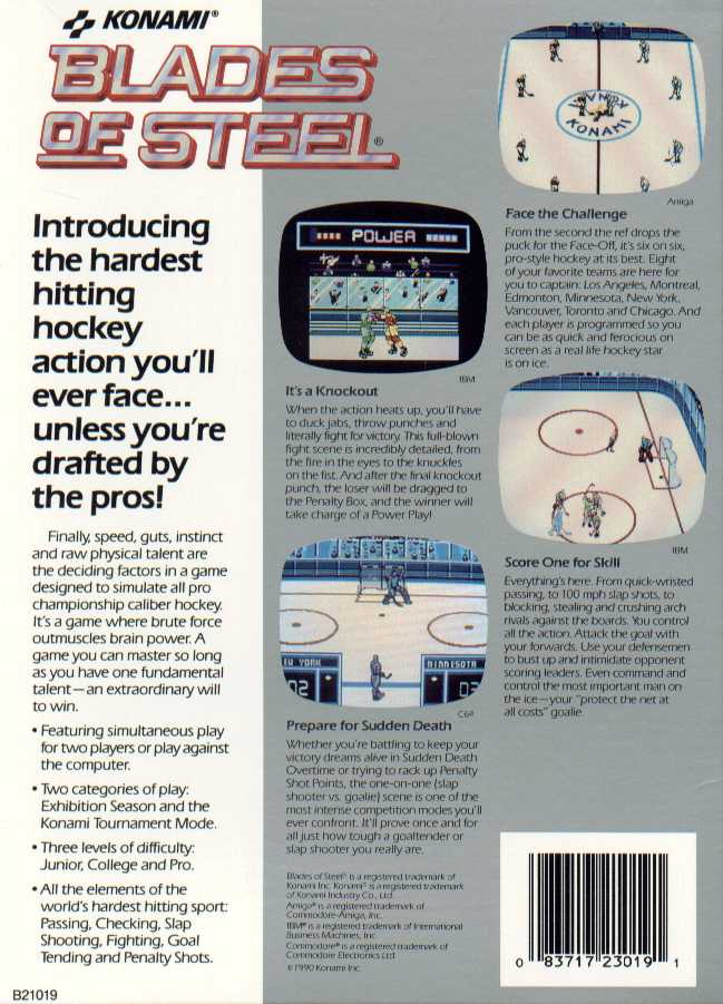 Blades of Steel - Dos