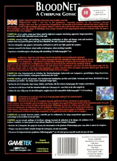 BloodNet - A Cyberpunk Gothic dos