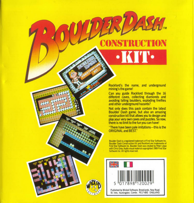 Boulder Dash Construction Kit - Dos